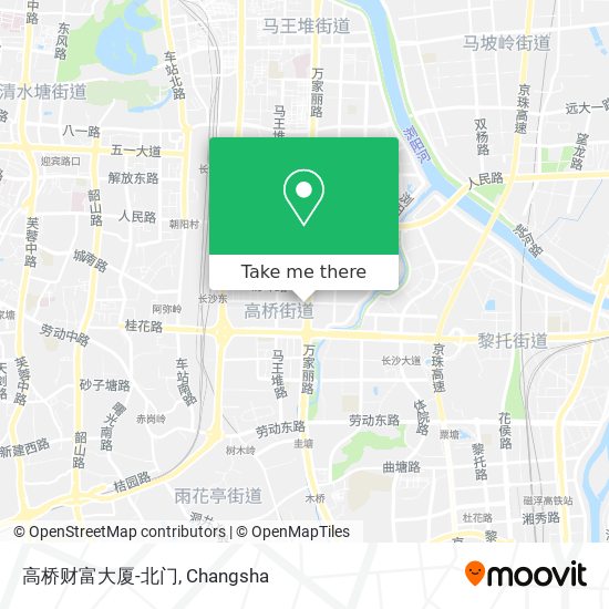 高桥财富大厦-北门 map