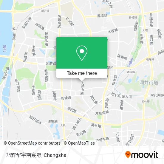 旭辉华宇南宸府 map