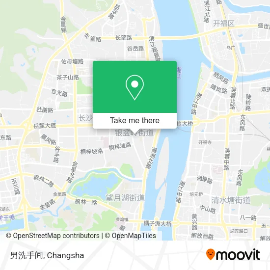 男洗手间 map