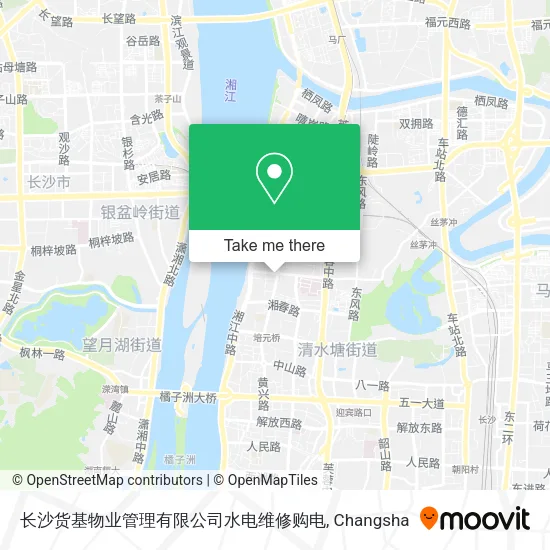 长沙货基物业管理有限公司水电维修购电 map