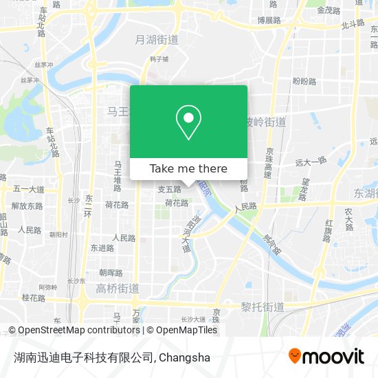 湖南迅迪电子科技有限公司 map