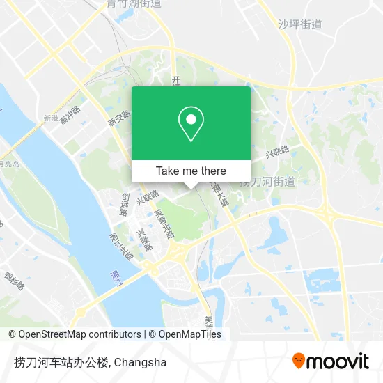捞刀河车站办公楼 map