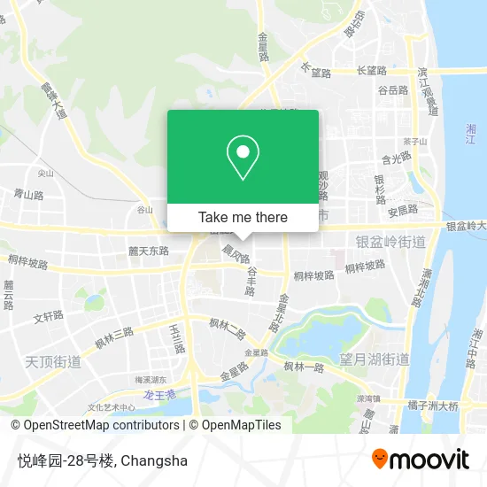 悦峰园-28号楼 map