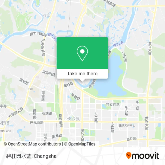碧桂园水蓝 map