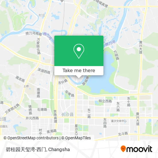 碧桂园天玺湾-西门 map