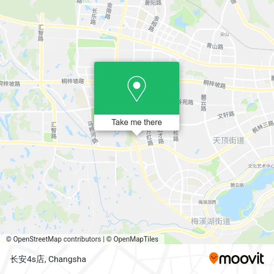 长安4s店 map