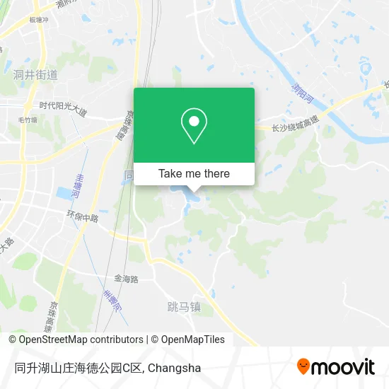 同升湖山庄海德公园C区 map