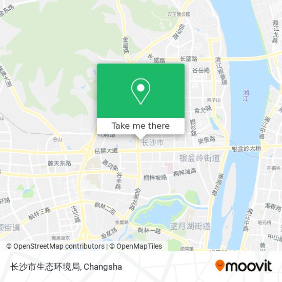 长沙市生态环境局 map