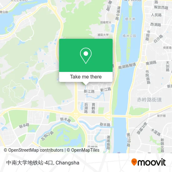 中南大学地铁站-4口 map