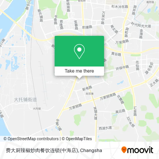费大厨辣椒炒肉餐饮连锁(中海店) map