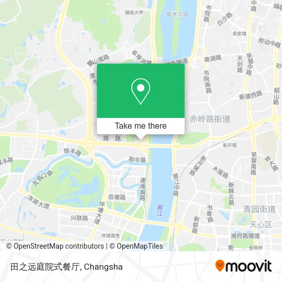 田之远庭院式餐厅 map