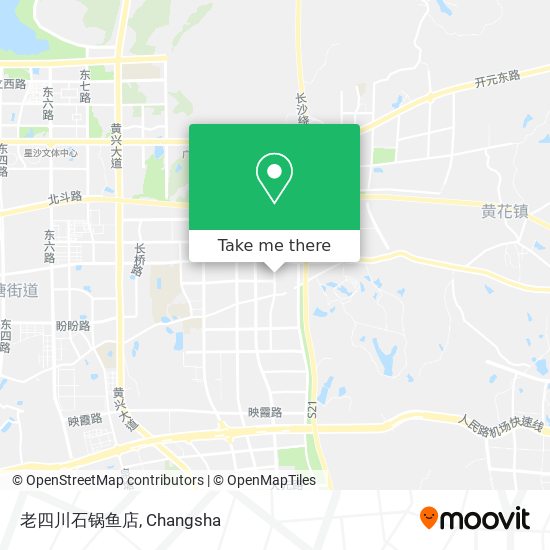 老四川石锅鱼店 map