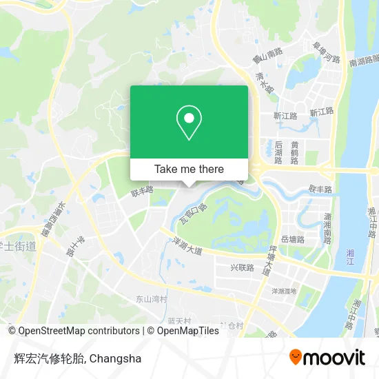 辉宏汽修轮胎 map