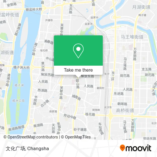 文化广场 map