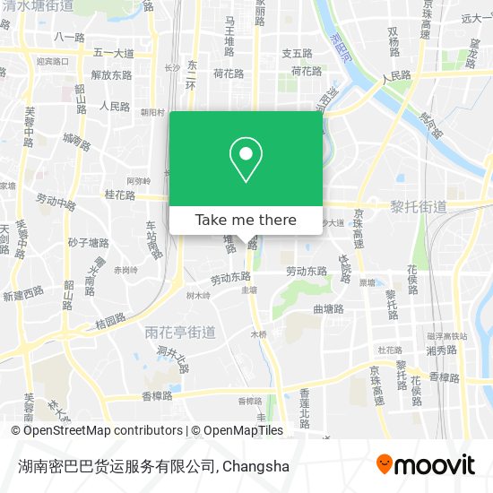 湖南密巴巴货运服务有限公司 map