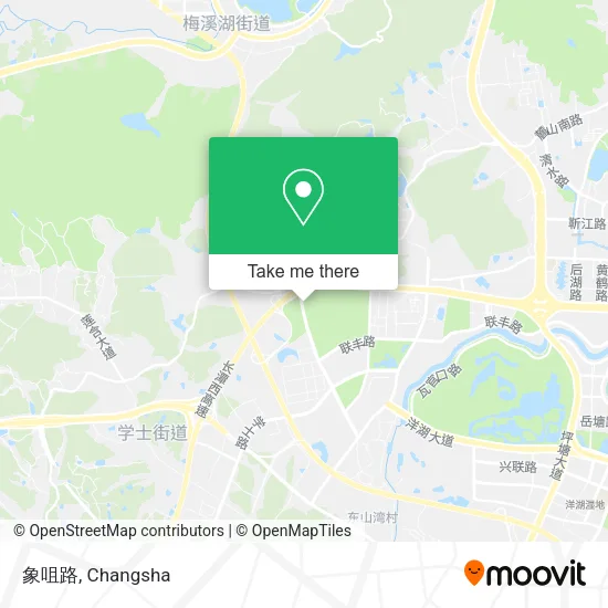 象咀路 map