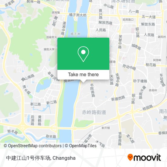 中建江山1号停车场 map