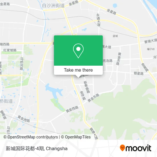 新城国际花都-4期 map