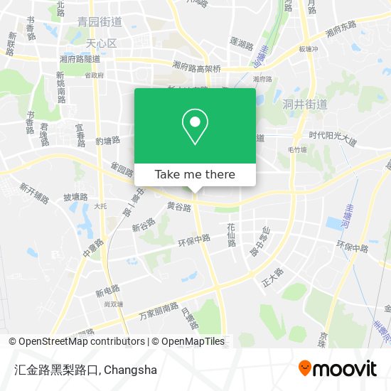 汇金路黑梨路口 map