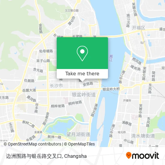 边洲围路与银岳路交叉口 map