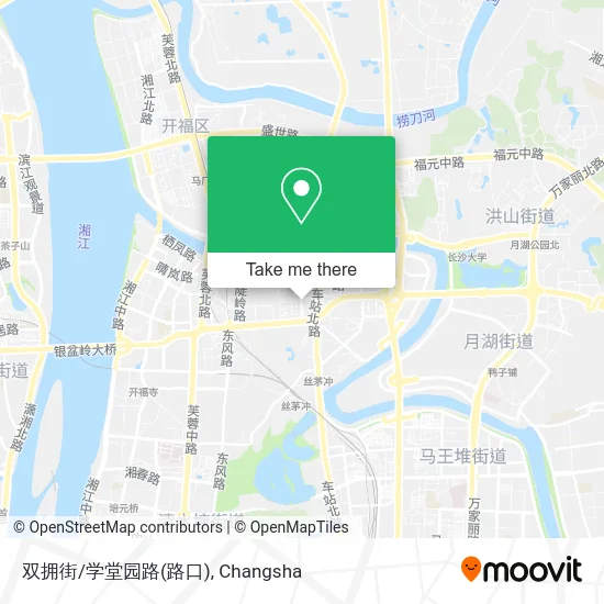 双拥街/学堂园路(路口) map