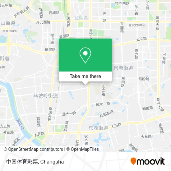 中国体育彩票 map
