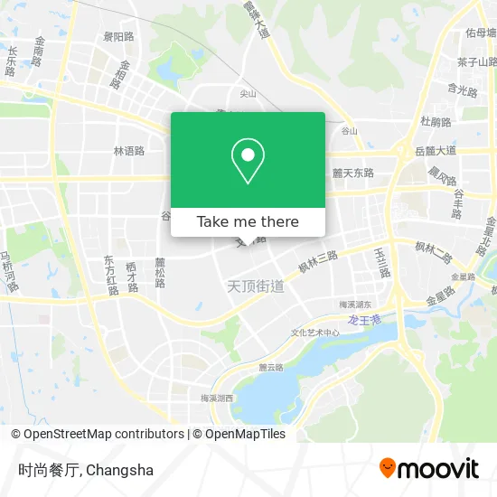 时尚餐厅 map