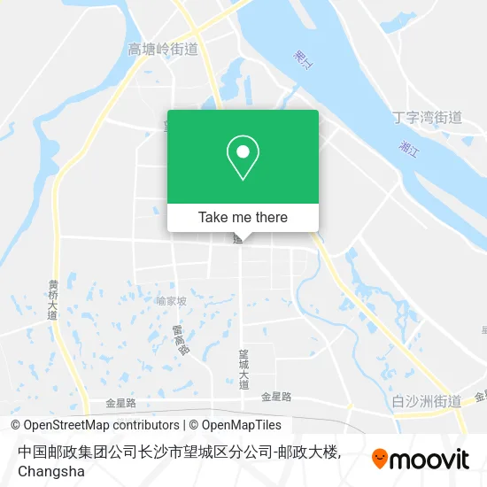 中国邮政集团公司长沙市望城区分公司-邮政大楼 map