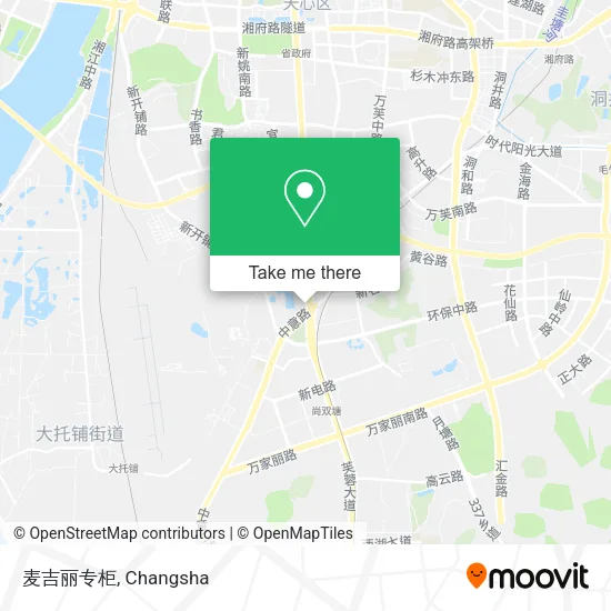 麦吉丽专柜 map