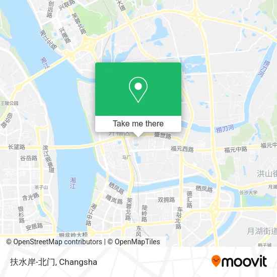 扶水岸-北门 map