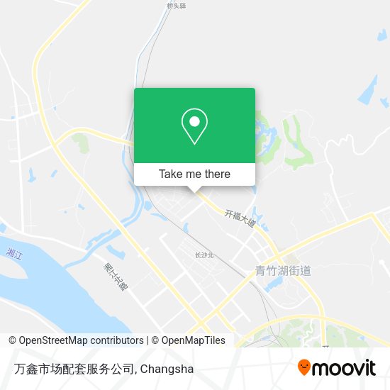万鑫市场配套服务公司 map