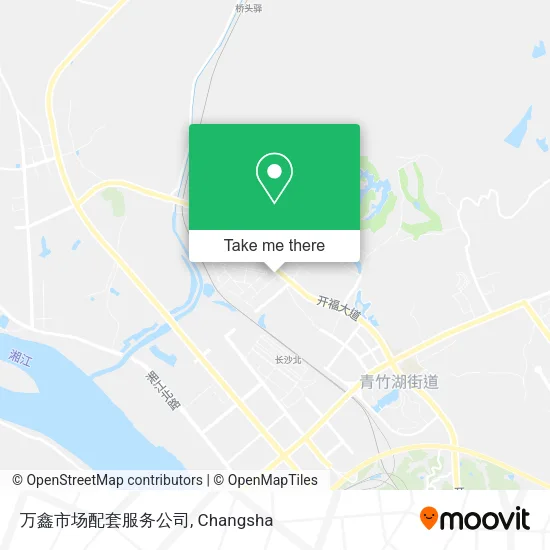 万鑫市场配套服务公司 map