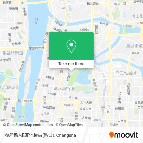 德雅路/砚瓦池横街(路口) map