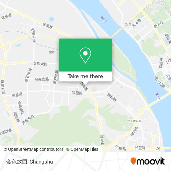 金色故园 map