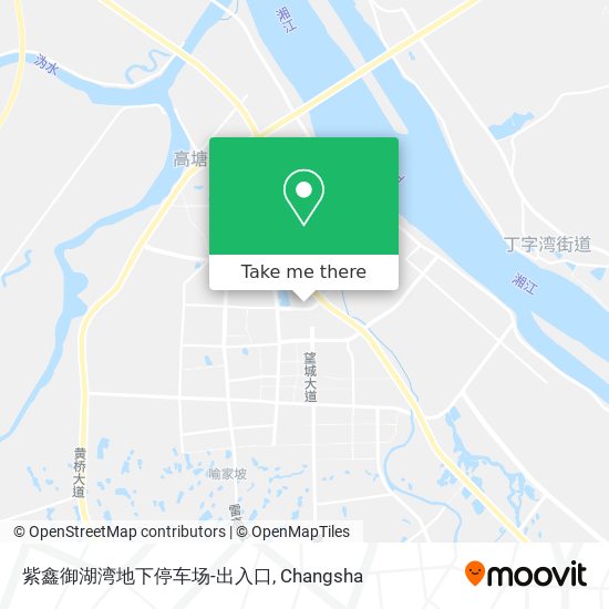 紫鑫御湖湾地下停车场-出入口 map