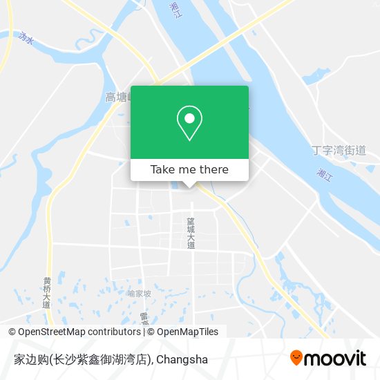 家边购(长沙紫鑫御湖湾店) map