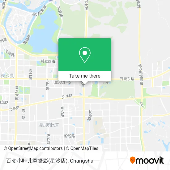百变小咔儿童摄影(星沙店) map