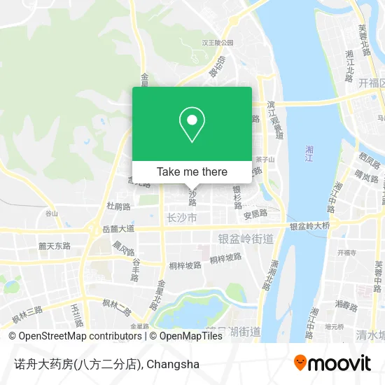 诺舟大药房(八方二分店) map