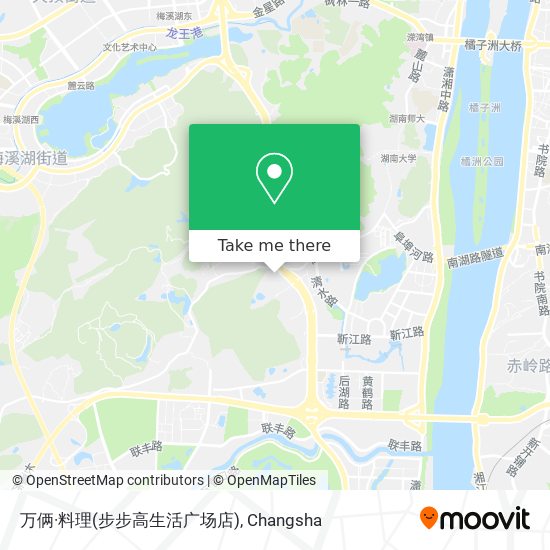 万俩·料理(步步高生活广场店) map