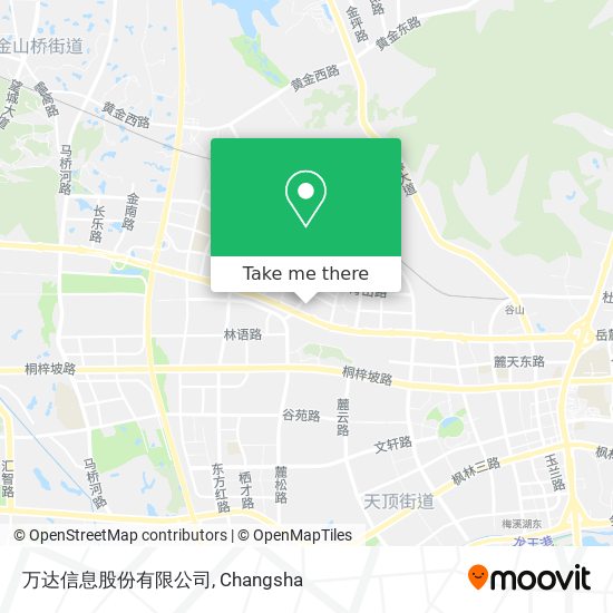 万达信息股份有限公司 map