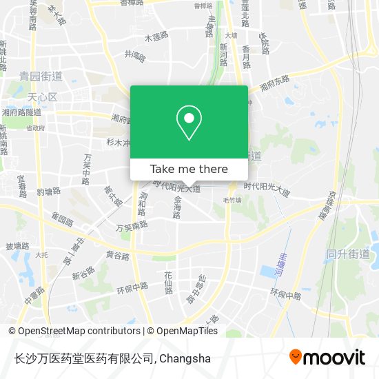 长沙万医药堂医药有限公司 map