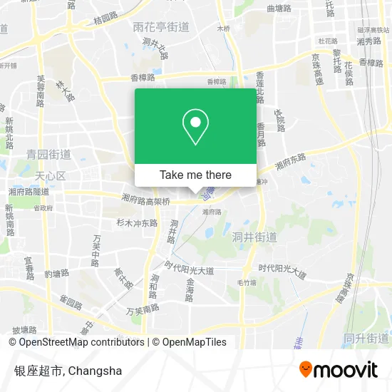 银座超市 map
