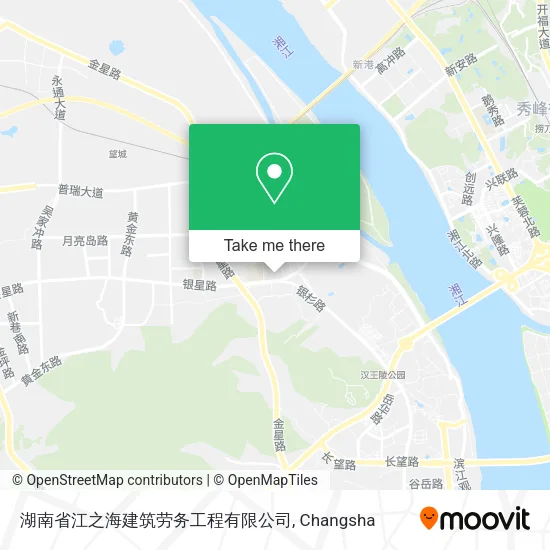 湖南省江之海建筑劳务工程有限公司 map