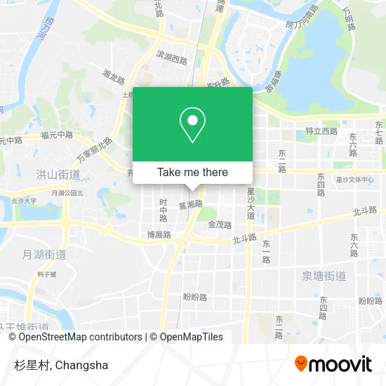 杉星村 map