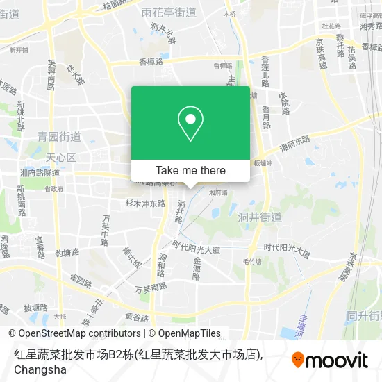 红星蔬菜批发市场B2栋(红星蔬菜批发大市场店) map