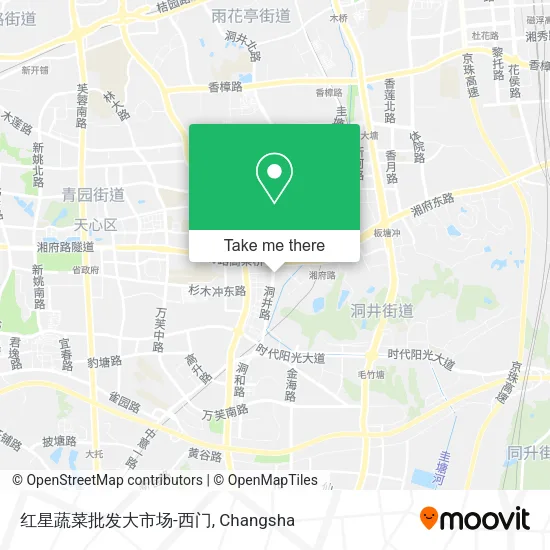 红星蔬菜批发大市场-西门 map