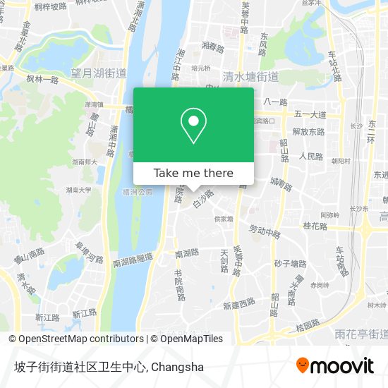 坡子街街道社区卫生中心 map