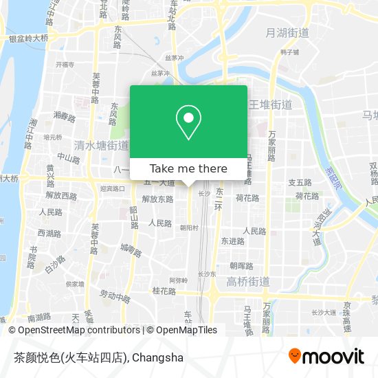 茶颜悦色(火车站四店) map