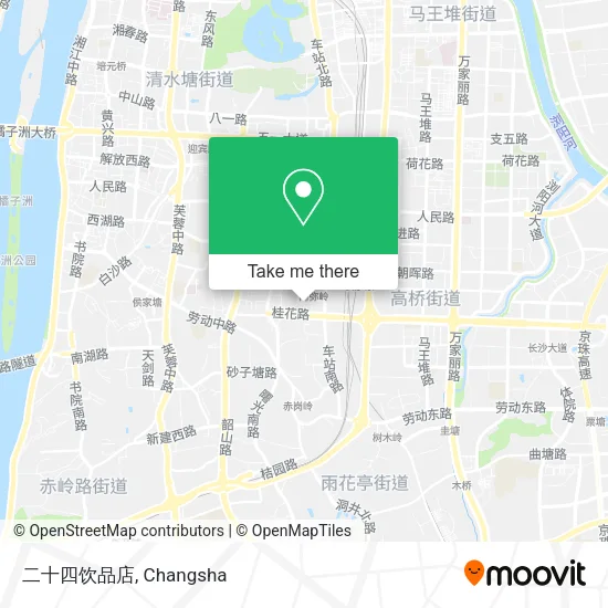 二十四饮品店 map