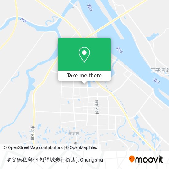 罗义德私房小吃(望城步行街店) map